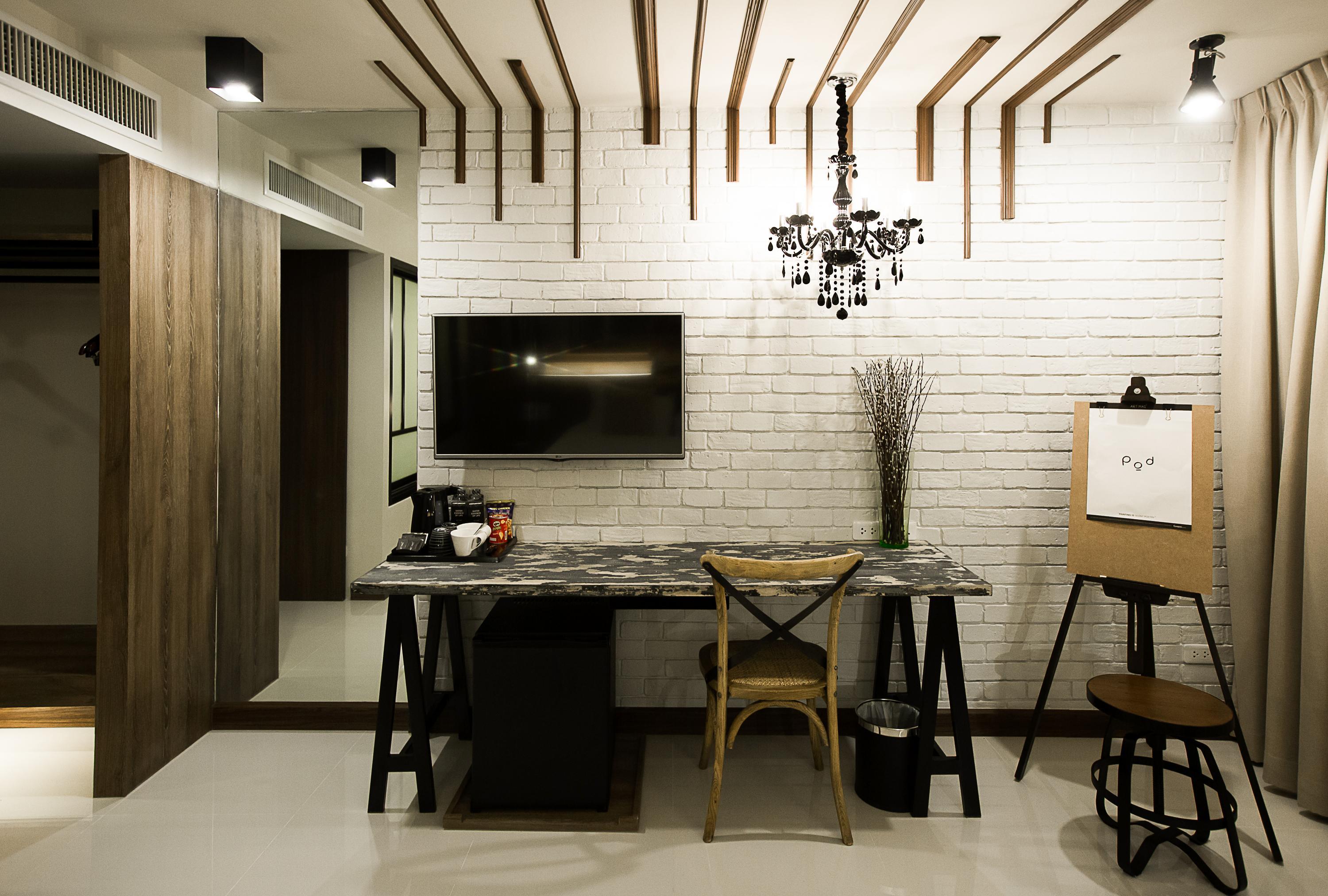 Art Mai Gallery Nimman Hotel Τσιάνγκ Μάι Εξωτερικό φωτογραφία A 3D interior design of a dining room